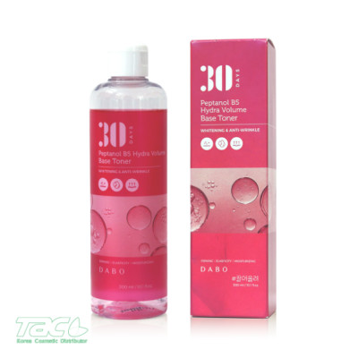 Nước hoa hồng B5 trắng da , chống nhăn, nâng cơ da - DABO Peptanol B5 Hydra Volume Base Toner 300ml