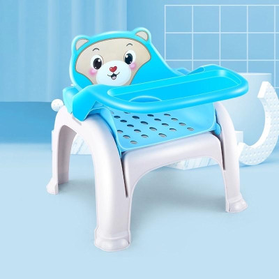  GHẾ ĂN DẶM KIÊM GHẾ GỘI ĐẦU ĐA NĂNG 3IN1 HÌNH GẤU CHO BÉ YÊU