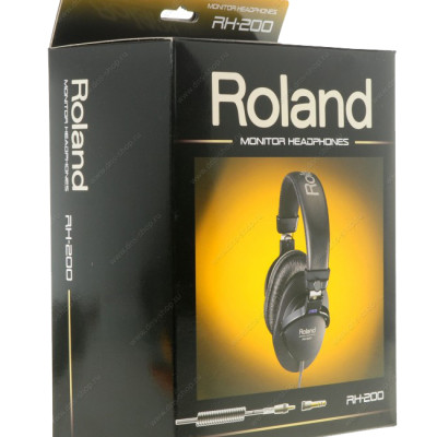 Tai nghe kiểm âm Roland RH 200 chất lượng âm thanh rõ ràng, thích hợp cho người chuyên về âm nhạc - Hàng chính hãng