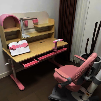 Bàn học sinh thông minh đa năng, nâng hạ tay quay, điều chỉnh góc nghiêng, chống cận Juno sofa CTIRS110 ngang 110cm