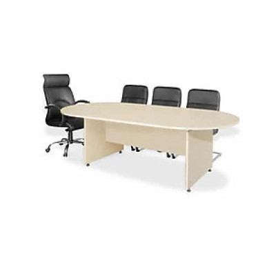 Bàn họp văn phòng chân sắt Juno Sofa NT 190 kiểu oval BH18-CO 240 x 120 x 75 cm