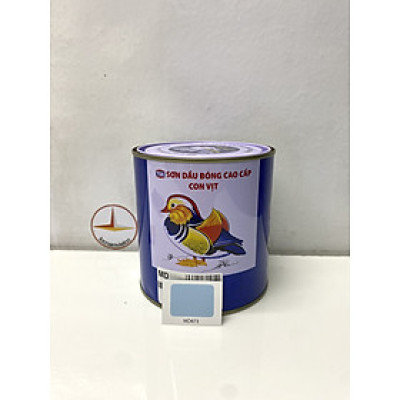 Sơn dầu cao cấp TOA Con Vịt màu xanh da trời MD 873 _ 800 ml