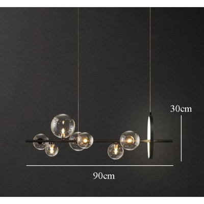 Đèn thả KASTE trang trí không gian phòng ăn hiện đại cao cấp - Tặng kèm bóng đèn đầy đủ.