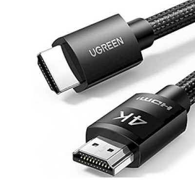 Ugreen UG40102HD119TK 3M 4K 60Hz màu đen Cáp hdmi - HÀNG CHÍNH HÃNG