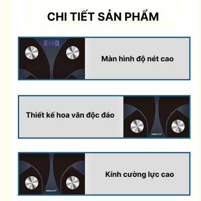 Cân sức khỏe Bluetooth SK-19029 - HÀNG CHÍNH HÃNG