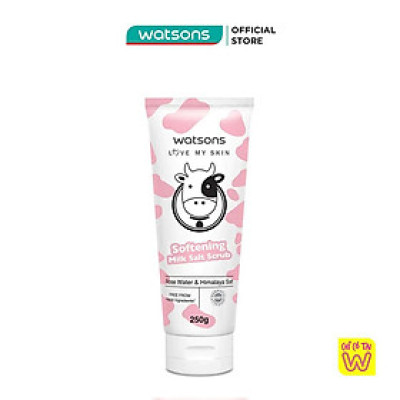 Tẩy Tế Bào Chết Watsons Love My Skin Mềm Mượt Da Softening Milk Salt Scrub 250g