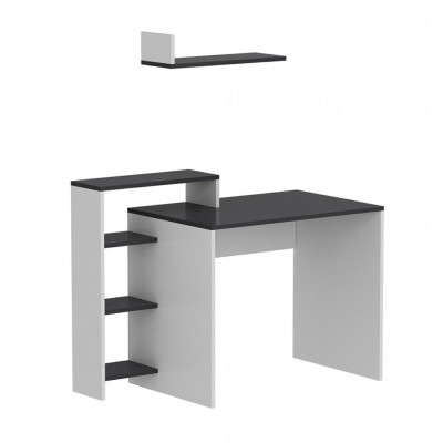 Bàn vi tính gỗ phong cách hiện đại SMLIFE Dracule