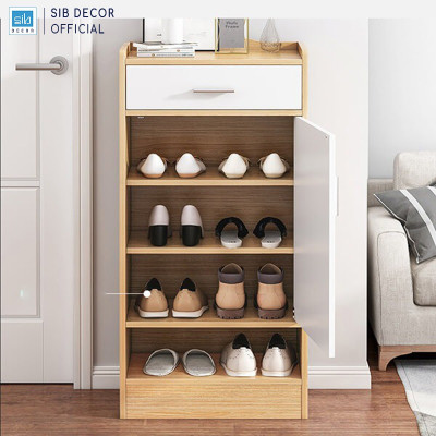 Tủ Giày Nhỏ Xinh Nhiều Ngăn Thương Hiệu SIB Decor TG26