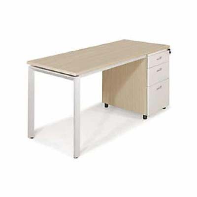 Bàn làm việc chân sắt Juno Sofa NT 1906B14H5 hình chữ U 140 x 60 x 75 cm