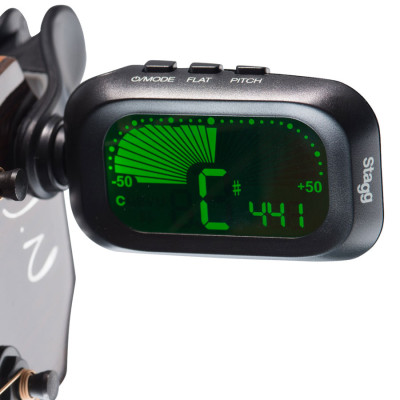 Máy lên dây đàn Guitar Stagg CTU-C6BK-Guitar tuner