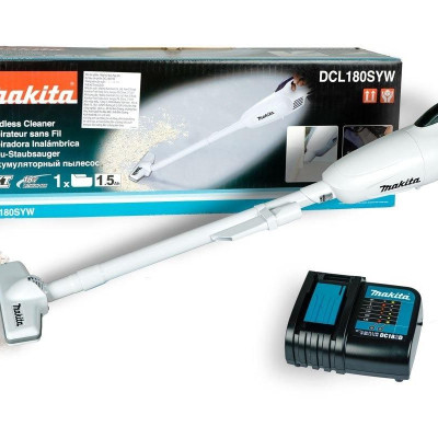 MÁY HÚT BỤI DÙNG PIN 18V(4.2 KPA)  MAKITA DCL180SYW (01 SẠC 18V 01 PIN 18V/1.5AH.) - HÀNG CHÍNH HÃNG