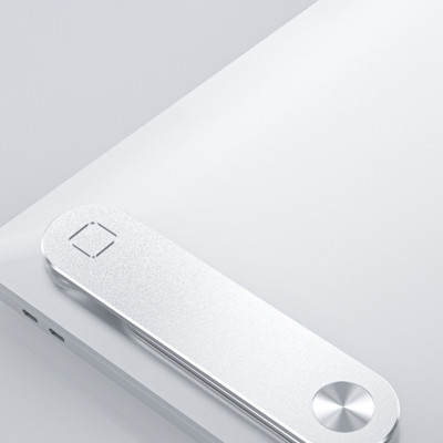 Giá kệ đỡ điện thoại từ tính gắn laptop điều chỉnh nhiều góc độ hợp kim nhôm siêu mỏng gọn nhẹ K9 - Hàng chính hãng