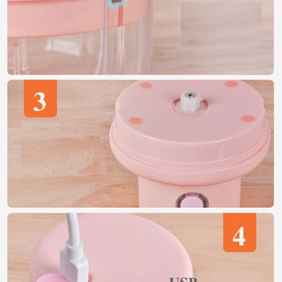 Máy Xay Đa Năng Cầm Tay Mini Sạc Điện Có Cổng Sạc Usb, Nhỏ Gọn Tiện Ích Dễ Sử Dụng Xay Hành Tỏi Rau Củ Quả Thể Tích 250ML- Hàng Chính Hãng MINIIN