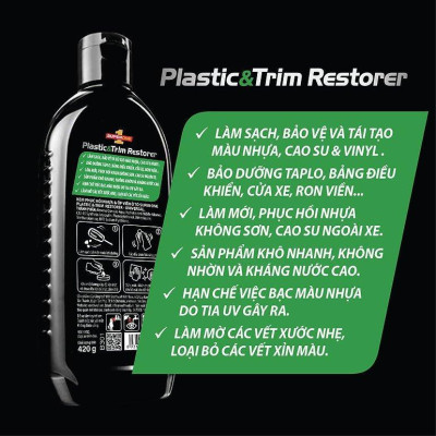 Kem Phục Hồi Nhựa & Ốp Viền Ô Tô SUPERONE Plastic & Trim Restorer - Universal SOUTHWALL B301