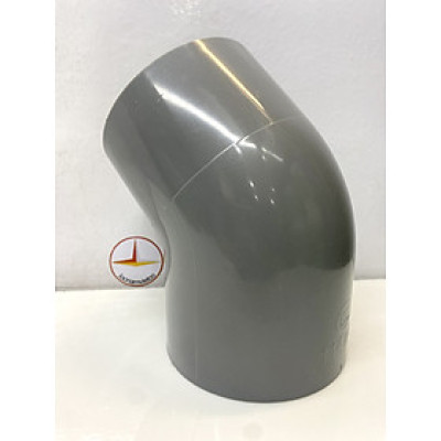 Lơi 114 nhựa PVC Bình Minh (45o ElBow)_L114M