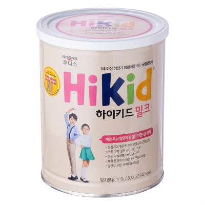 Bộ 3 Hộp Sữa HIKID tăng CHIỀU CAO & CÂN NẶNG (mẫu mới) 600g - Hàng Nội địa Hàn