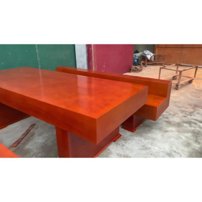 Bộ Bàn Ghế K3 Có Tựa Gỗ Xoan Đào