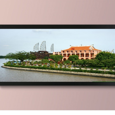 TRANH PHONG CẢNH BẾN NHÀ RỒNG, TRANH CANVAS TREO TƯỜNG , TRANH PHÒNG KHÁCH,PHÒNG NGỦ PHONG CÁCH HIỆN ĐẠI ,PVP-PC02