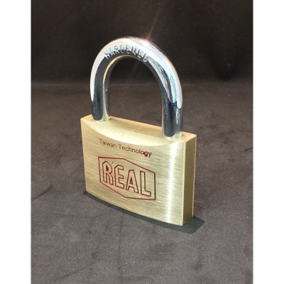 Khoá bấm Real đồng thau RM60mm