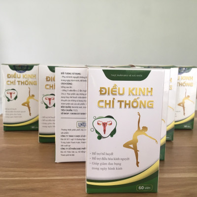 Điều Kinh Chỉ Thống - Dứt đau bụng kinh, rong kinh, bế kinh, tắc kinh, Điều hòa Kinh Nguyệt 