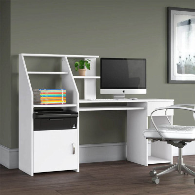 Bàn Học Bằng Gỗ Kích Thước Nhỏ Gọn SMLIFE Darien