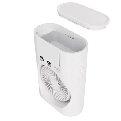 Quạt hơi nước tích điện Half Horse, xoay 180 pin 2500 mAh, thời gian sử dụng 6 tiếng, hàng chính hãng