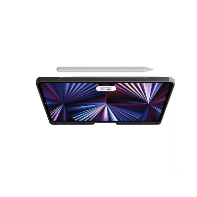 Bao Da Kèm Bàn Phím Không Dây WiWU Mag Touch Dùng Cho iPad Pro 12.9 2020/2021 ( Có Khe Để Bút) - Hàng Chính Hãng