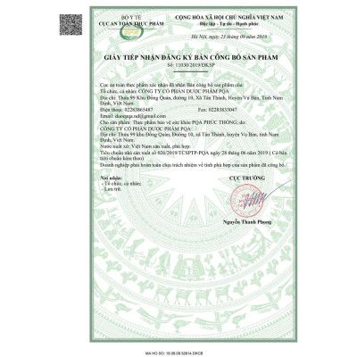 Phúc Thống PQA Giúp Bổ Huyết, Hỗ Trợ Điều Hòa Kinh Nguyệt, Các Triệu Chứng Đau Bụng Kinh Hộp 50 Viên