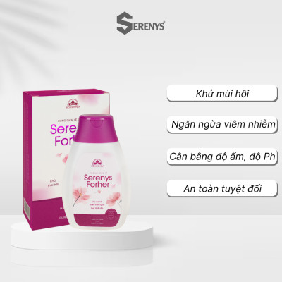 Dung dịch khử mùi vệ sinh vùng nhạy cảm cho nàng Serenys Forher 200ml