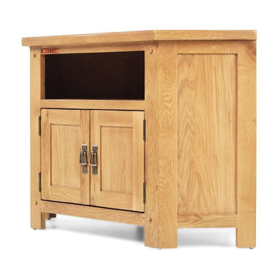 Tủ TV Góc Rustic Gỗ Sồi IBIE