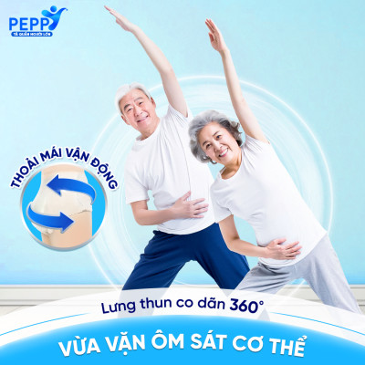 [GÓI LỚN TIẾT KIỆM] Tã/Bỉm Quần Người Lớn, Người Già Peppy Siêu Mỏng, Siêu Thấm, Kháng Khuẩn size M/L (40 Miếng)