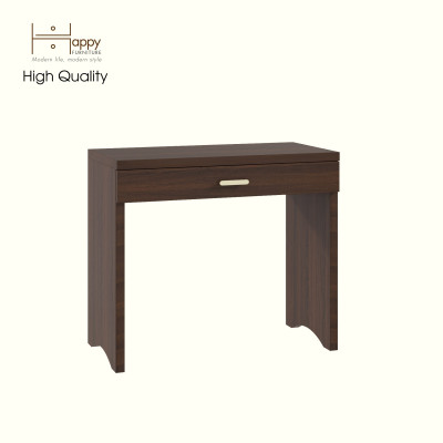 HAPPY FURNITURE , Bàn trang điểm 1 ngăn kéo - CHEVY, BAN_136 , 90cm x 45cm x 78cm DxRxC