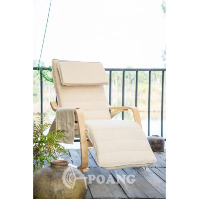 Ghế thư giãn | POANG ROCKING CHAIR | plywood óc chó/bạch dương | be | R67xS162xC86 cm