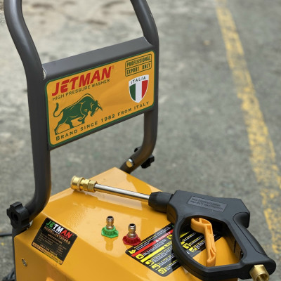 Máy rửa xe chỉnh áp cao cấp 2000W Jetman JET2000S New (tặng bộ 3 khớp nối Tolsen 57120)