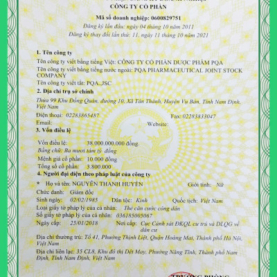 5 Hộp Ích Khí Thăng Dương PQA Hỗ Trợ Giảm Các Triệu Chứng Sa Tử Cung, Điều Bổ Tỳ Vị Hộp 10 Ống