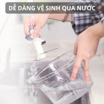 Máy xay thịt đa năng Mishio MK-135 1,8L - Hàng chính hãng