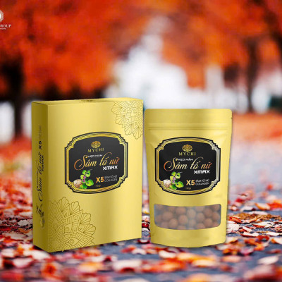 (tặng ủ môi đa năng) 5h kẹo mầm sâm tố nữ xmax Mychi