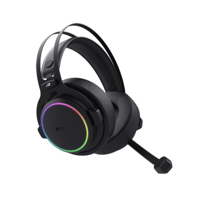 Tai nghe Gaming Zidli FCORE FH11L  (7.1,USB, RGB) Màu Xám - Hàng Chính Hãng