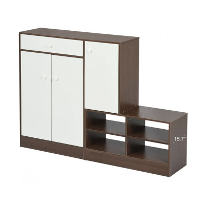 Tủ để giầy bằng gỗ thiết kế thông minh SMLIFE Raizen