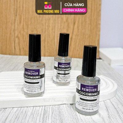 Nước Phá Gel Cocominmo 15ml Làm Nail, Phá Gel Coco Lạnh Không Nóng Móng, Nhanh Chóng, Không Cần Ủ, Vỏ Chai Sang Chảnh Nữ Women gel  phá sơn