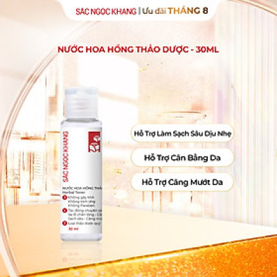 [Size du lịch] Nước hoa hồng 30g 