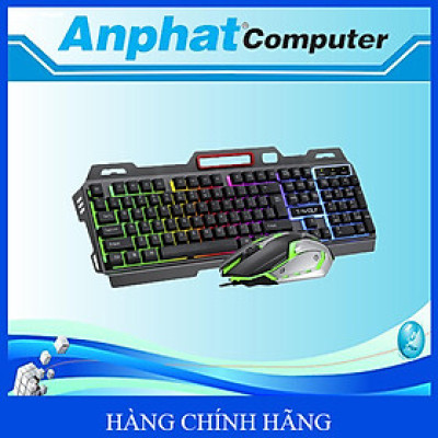 Bộ Phím Chuột T-Wolf TF600 Led 7 Màu – Hàng Chính Hãng