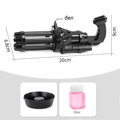 (Full Hộp) Súng Bắn Bong Bóng 8 Nòng Siêu Mạnh |Dũng 1