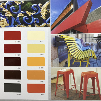 Sơn sắt mạ kẽm Toa 2 trong 1 màu đỏ 335 _ 800G