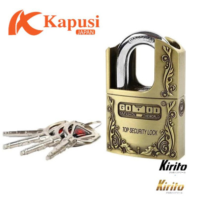 Ổ Khóa Chống Cắt Thép Không Gỉ Anbangde C3-50H - Chìa Mã Hóa 10 Lớp