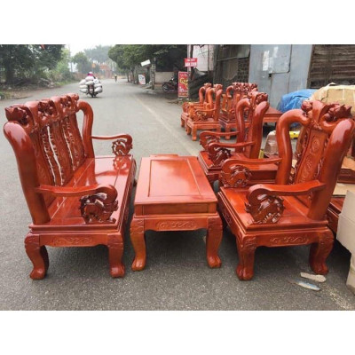 Bộ bàn ghế Minh Quốc Đào gỗ Xoan Ta