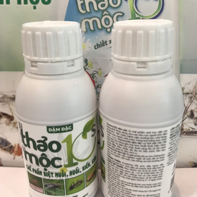 Chế phẩm diệt muỗi gián kiến ruồi Thảo mộc 10s đậm đặc chai 100ml