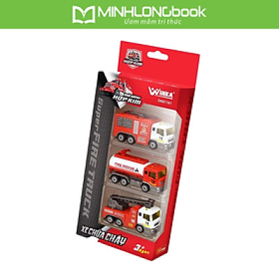 Đồ Chơi DUKA: Mô Hình Xe Hợp Kim - Xe Chữa Cháy - DK81161