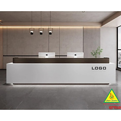 Bàn thu ngân, bàn lễ tân, bàn tính tiền bằng gỗ MDF QTT510- NỘI THẤT LẮP RÁP VIENDONGADV