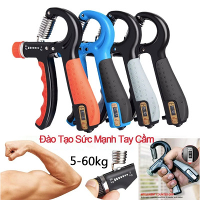 Combo 2 Món: Kìm Bóp Tay Có Máy Đếm Tập Cơ Tay Và Dây Nhảy Thể Lực Tập Gym Hiệu Quả - combo dây nhảy và kìm bóp tay